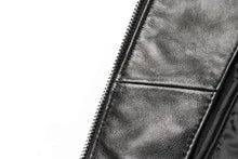 1950 Premium Men’s Lambskin Jacket with Stand-Up Collar