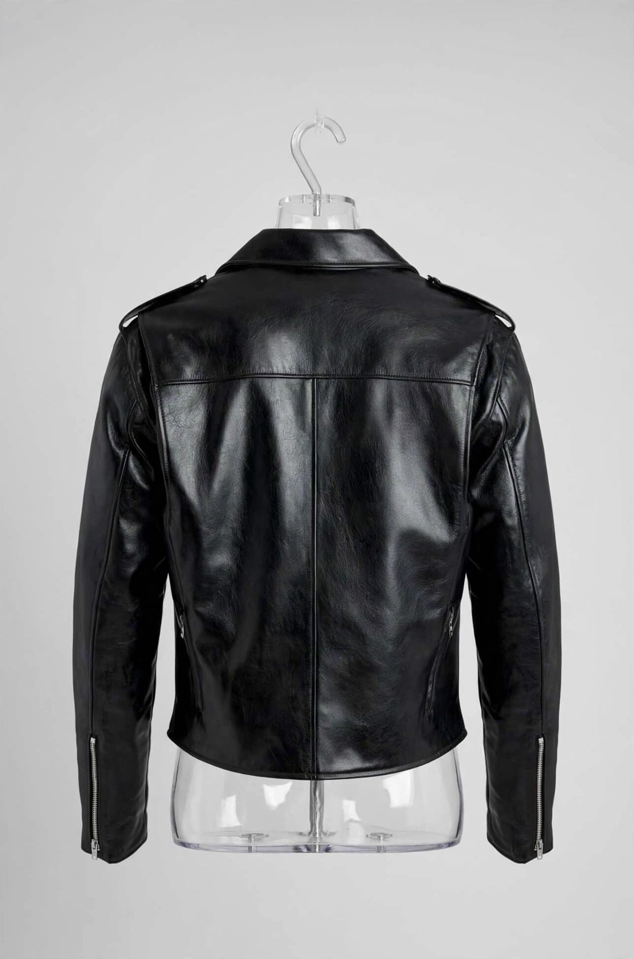 Police Motorcycle Patrol Uniform Leather Jacket – Naked Cow Leather | JenZleather