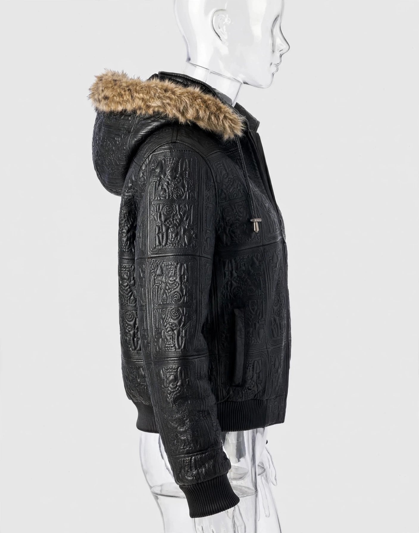 Detroit High Roller Leather Jacket – Zip-Out Hoody, Premium Stitching | JenZleather
