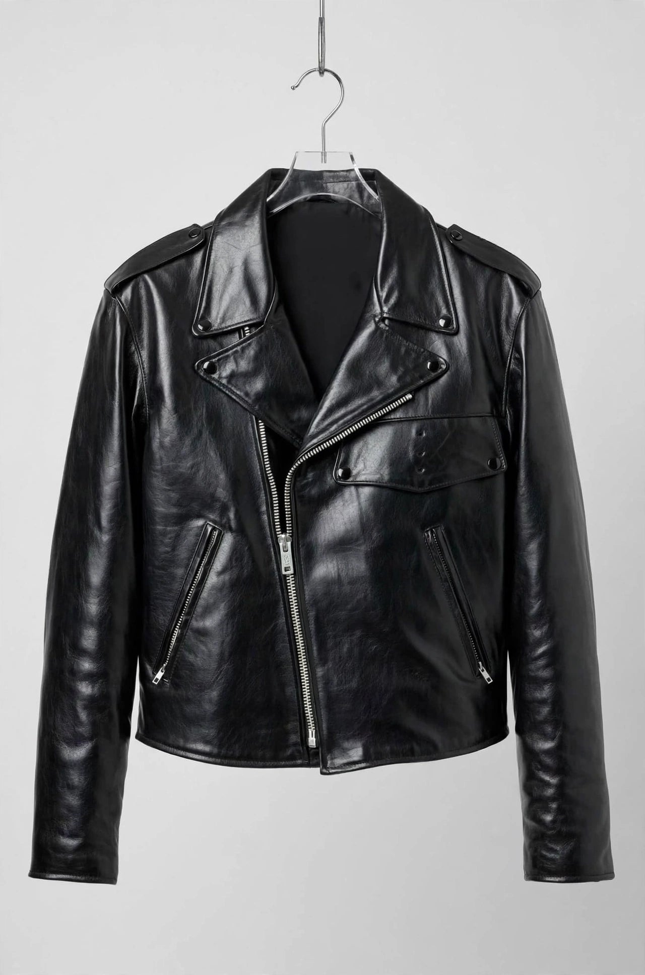 Police Motorcycle Patrol Uniform Leather Jacket – Naked Cow Leather | JenZleather