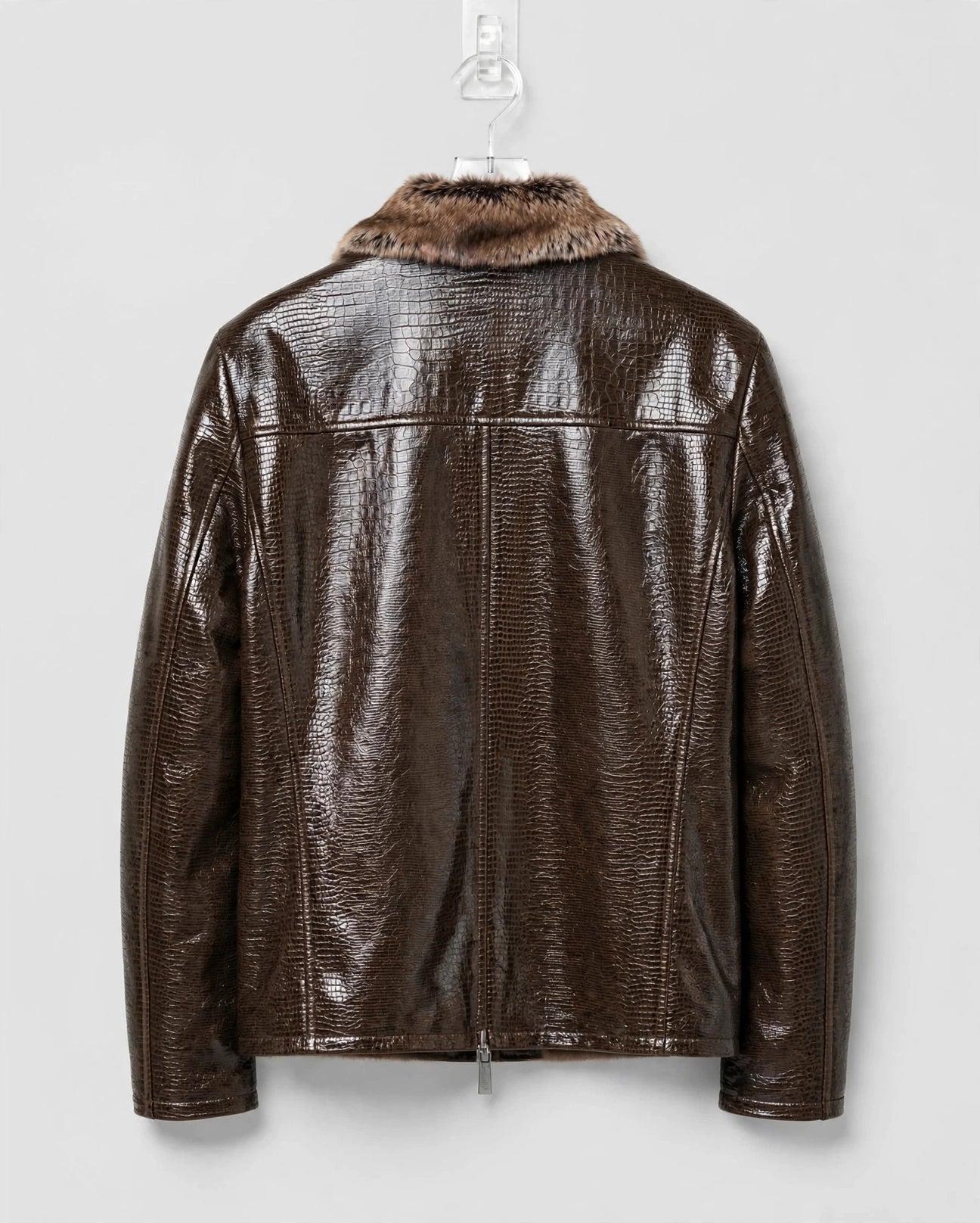 Men's Sheep Skin Leather Jacket Shearling Style - Imported