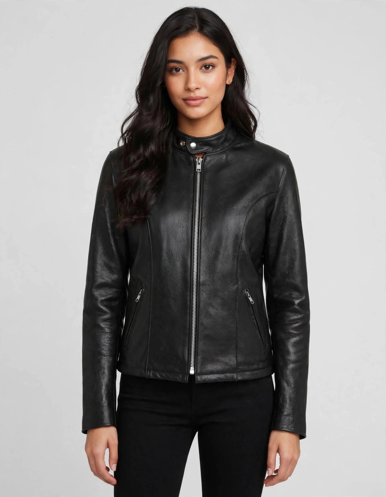 Men's Casual Leather Jacket Union Made in Detroit, USA