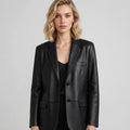 Men's Premium Lambskin Leather Blazer – Soft-Touch Sports Jacket | JenZleather