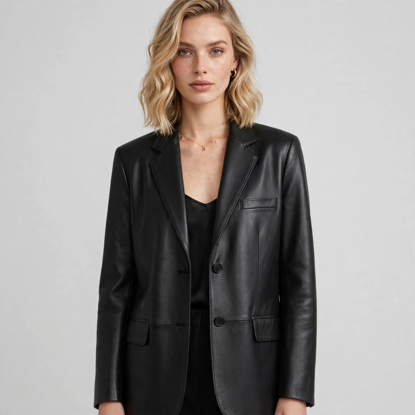 Men's Premium Lambskin Leather Blazer – Soft-Touch Sports Jacket | JenZleather