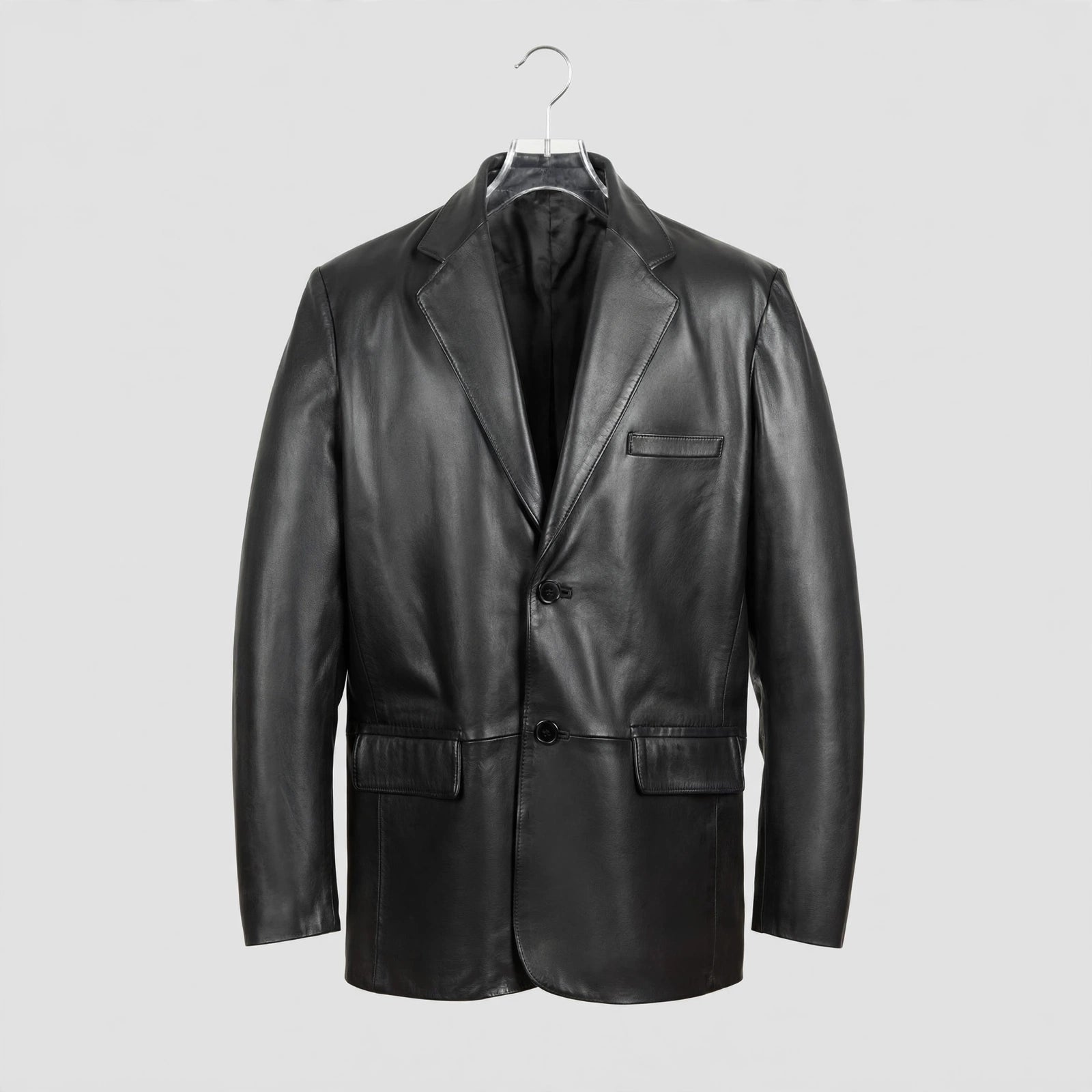 Men's Premium Lambskin Leather Blazer – Soft-Touch Sports Jacket | JenZleather