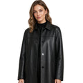 1950 Men’s Lambskin Leather Four-Button Car Coat