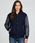 Men's Premium Varsity Leather/Wool Jacket Made in USA