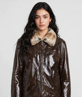 Men's Sheep Skin Leather Jacket Shearling Style - Imported