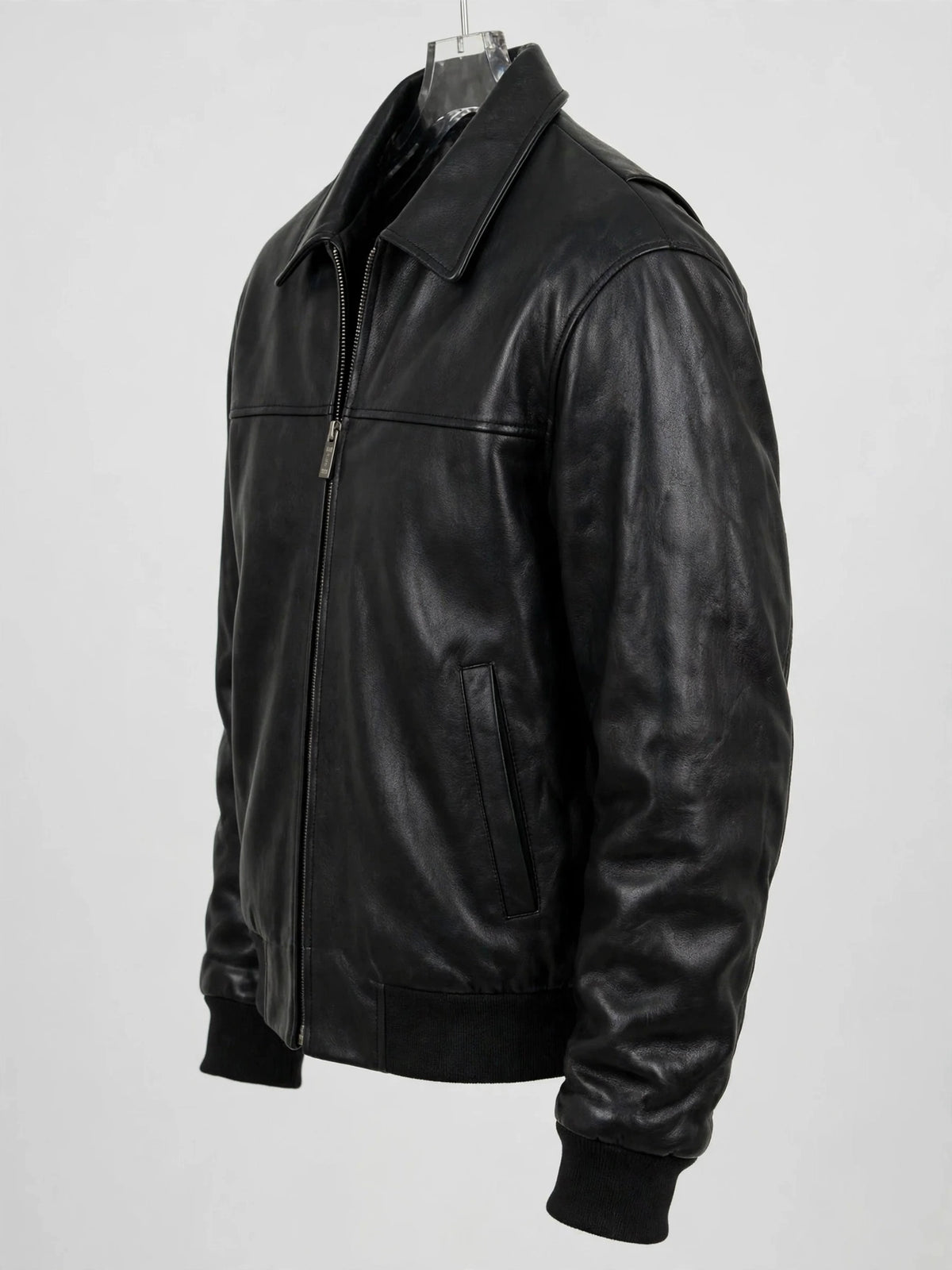 New Zealand Lambskin Leather Blouson Jacket – Zip-Out Lining | JenZleather