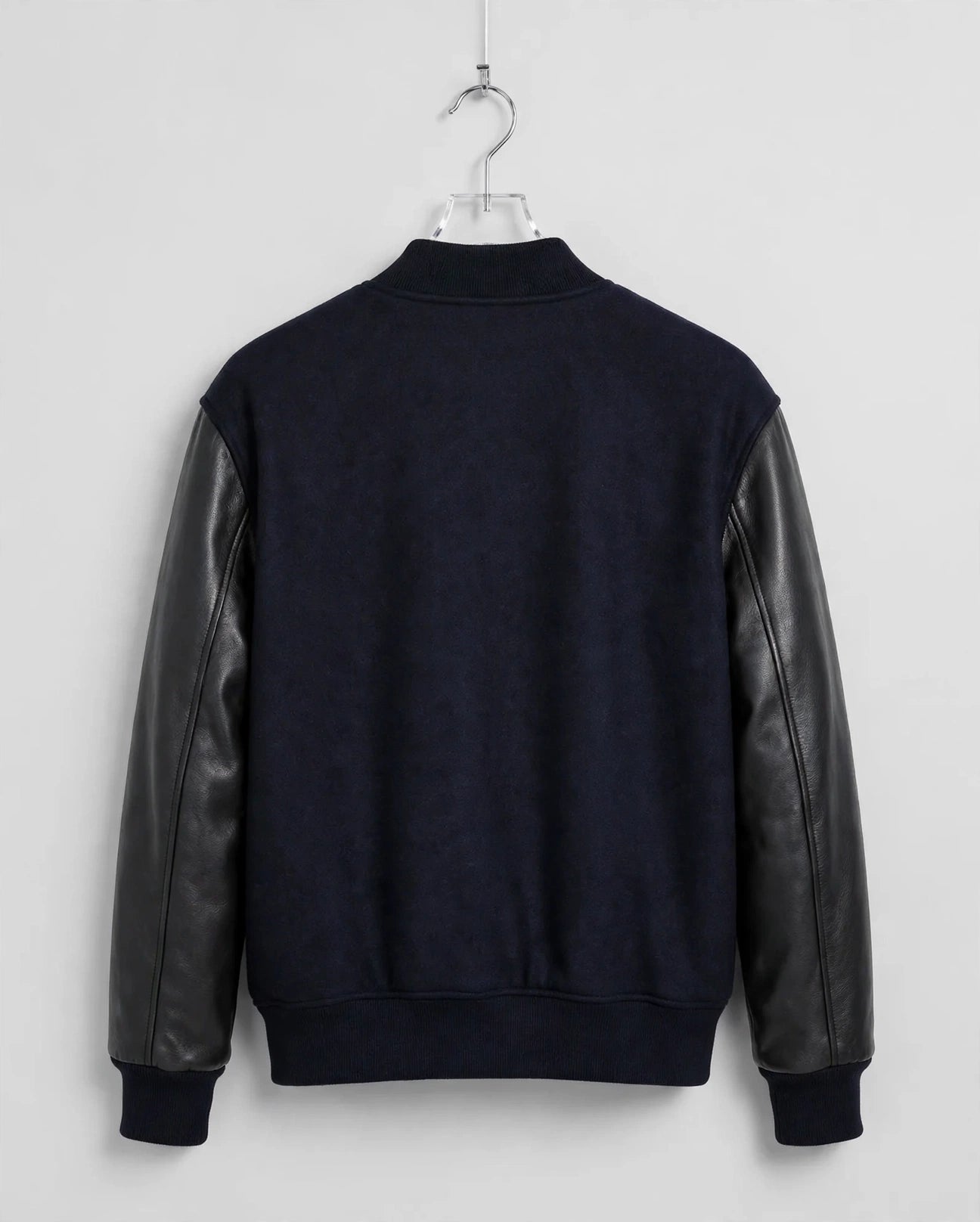Men's Premium Varsity Leather/Wool Jacket Made in USA
